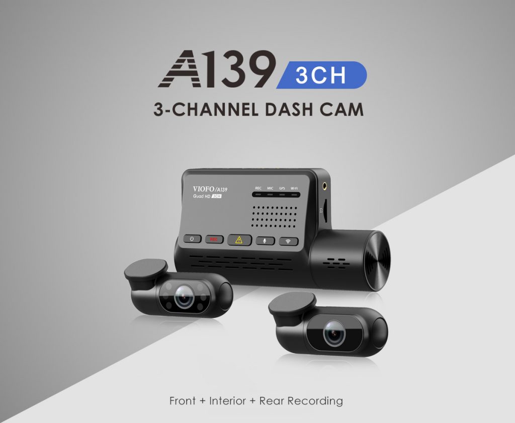 Viofo A139 Pro 3 Channel