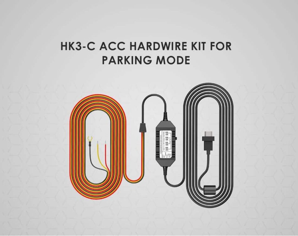 HK3-C ACC Hardwire Kit for Parking Mode