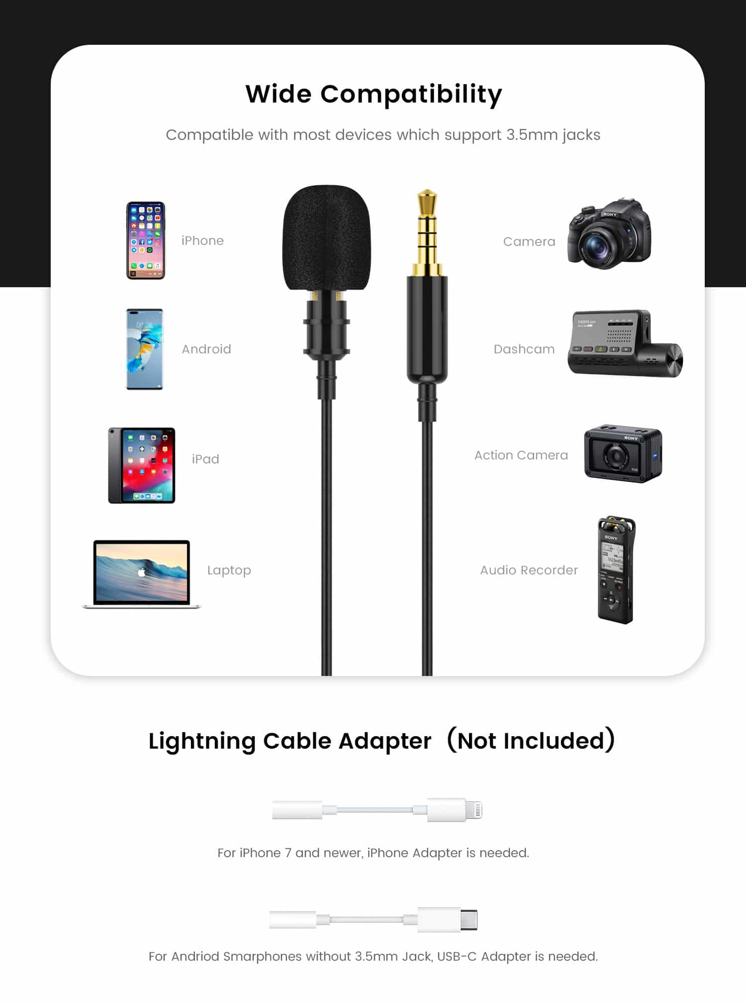 professional lavalier microphone