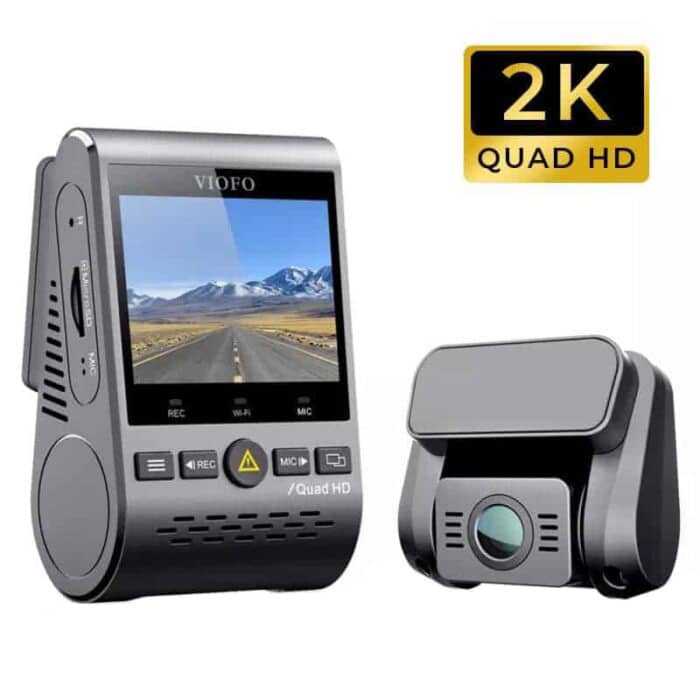 A129 Plus Duo 2 Channel Dual Dashcam (EMMC) – Front & Rear