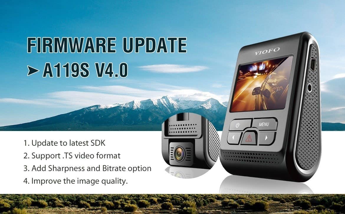 A119S V4.0 Firmware Released