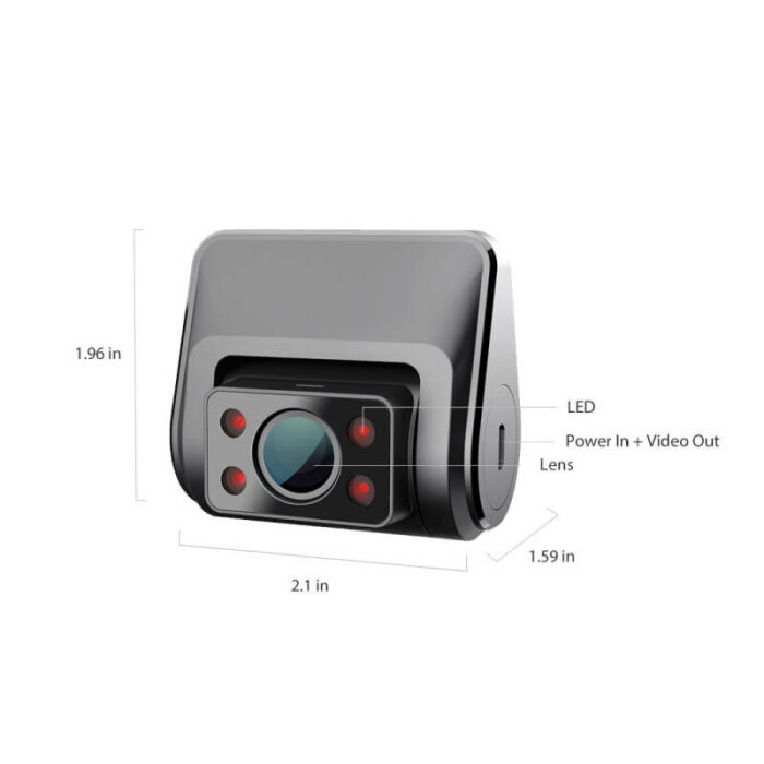 a129 plus duo ir front and interior dual dash cam with gps 24ghz wi fi gps quad hd 1440p1080p for uber lyft taxi 3