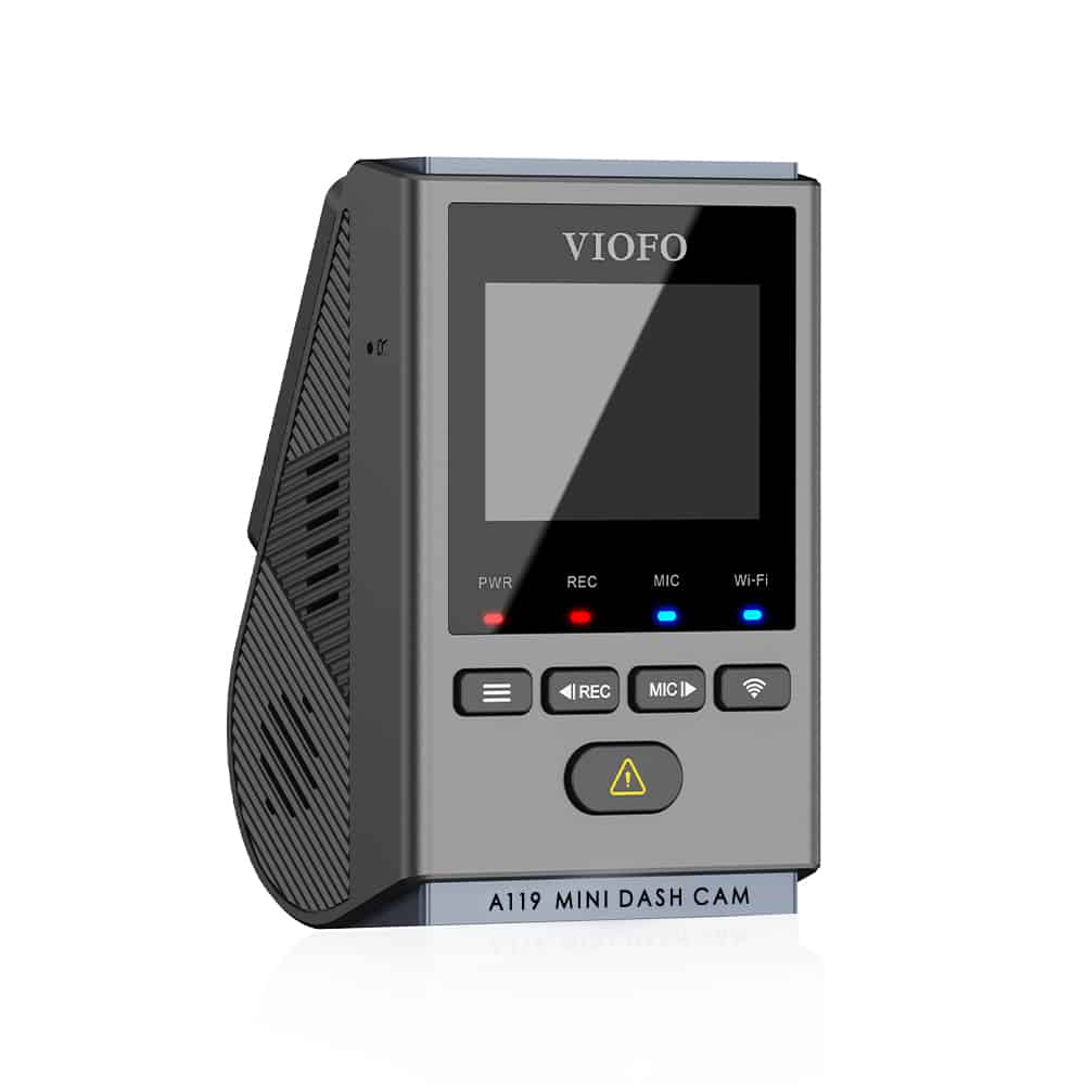  【Bundle: VIOFO A119 Mini 2 + 256GB Card + CPL + HK4 Hardwire  Cable + Bluetooth Remote】 VIOFO Mini Dash Cam Front A119 Mini 2, STARVIS 2  Sensor, 2K 60fps/HDR 30fps