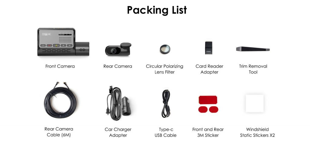 Packing list 1 1