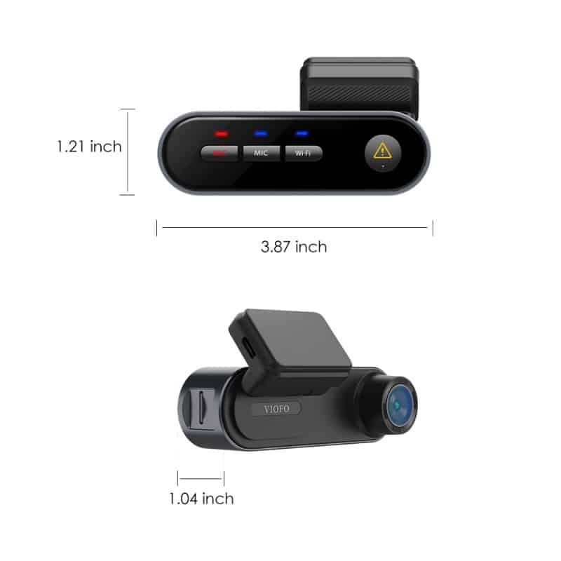 viofo wm1 2k quad hd 1440p 30fps smaller wifi gps dashcam with sony starvis imx335 sensor 7