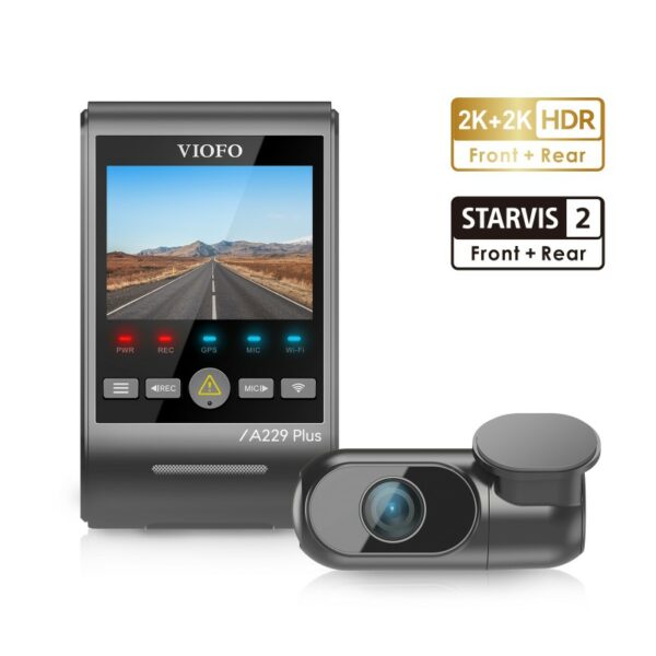 VIOFO A229 Plus Dual 2K HDR Dash Camera