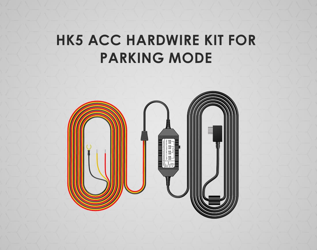 HK5 Parking Hardwire Kit for VS1 Dash Camera
