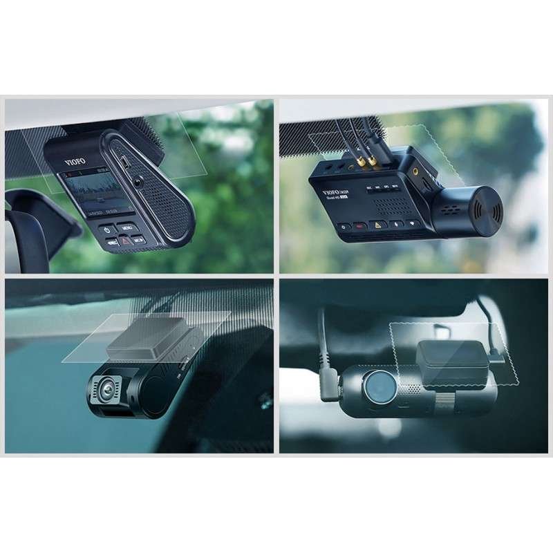 Static stickers used under VIOFO camera mounts