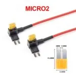 2 Pcs Fuse Tap . Micro 2 Fuse