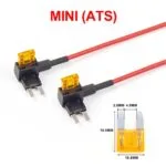 2 Pcs Fuse Tap . MINI (ATS) Fuse