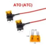 2 Pcs Fuse Tap . ATO (ATC) Fuse
