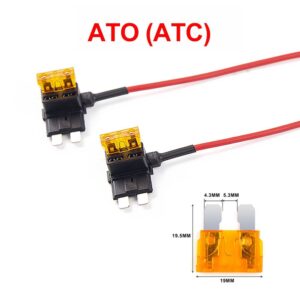 2 Pcs Fuse Tap . ATO (ATC) Fuse