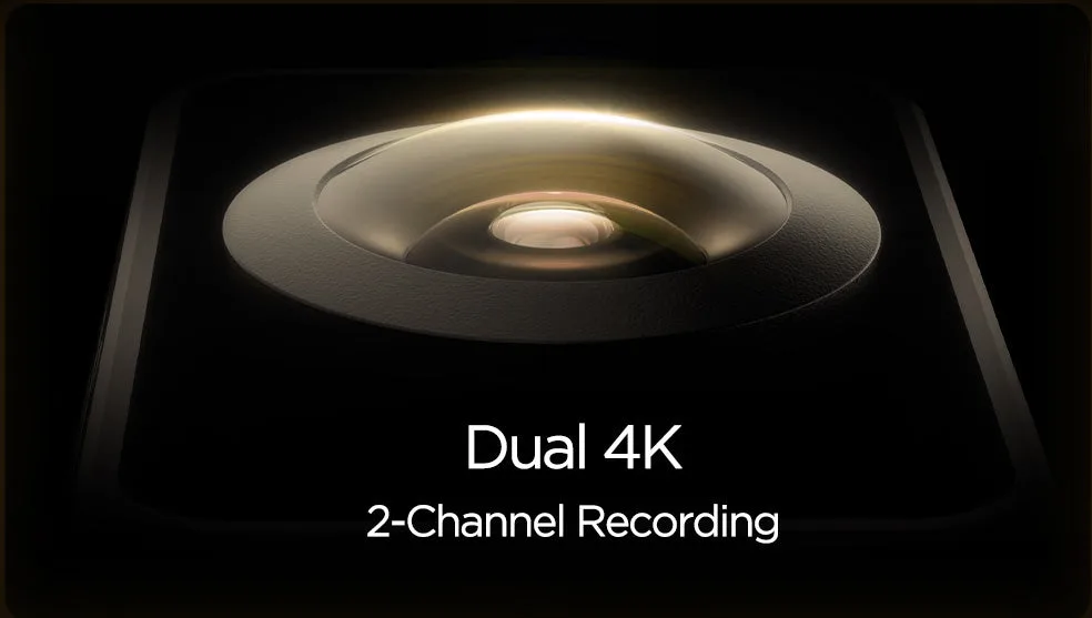 Dual 4K recording