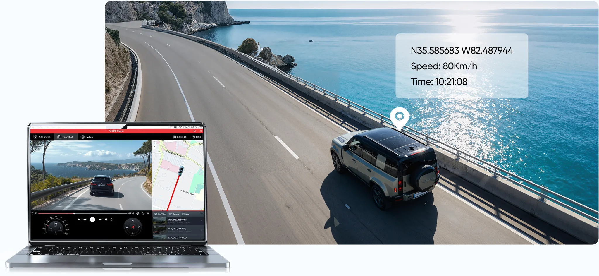 A119 Mini 2 1 CH 2K 26 A119 Mini 2 built-in GPS tracking