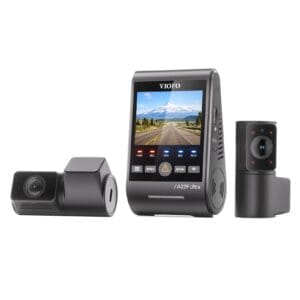 A229 Ultra 3CH. Front 4K. Rear 4K. 1080 Fish Eye Cabin