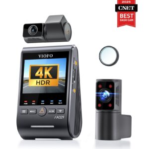 A329S 3CH - Front 4K+Rear 2K+ Fish Eye Interior 2K +GPS