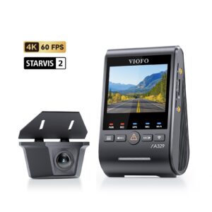 A329SW 2CH - Front 4K. Waterproof 2K +GPS