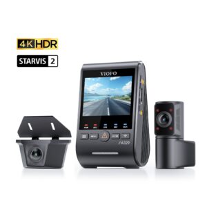 A329SW 3CH - Front 4K+Waterproof 2K+Fish Eye Interior 2K +GPS