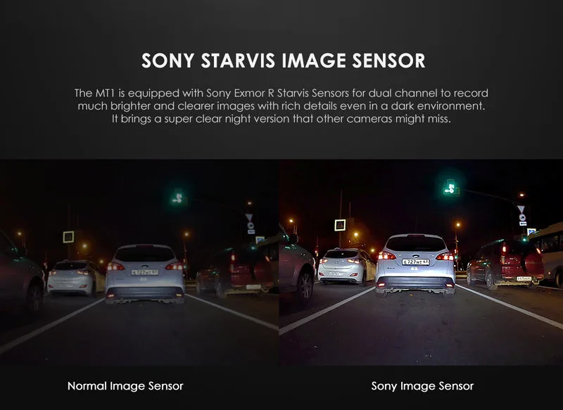 MT1 Sony sensor low-light comparison