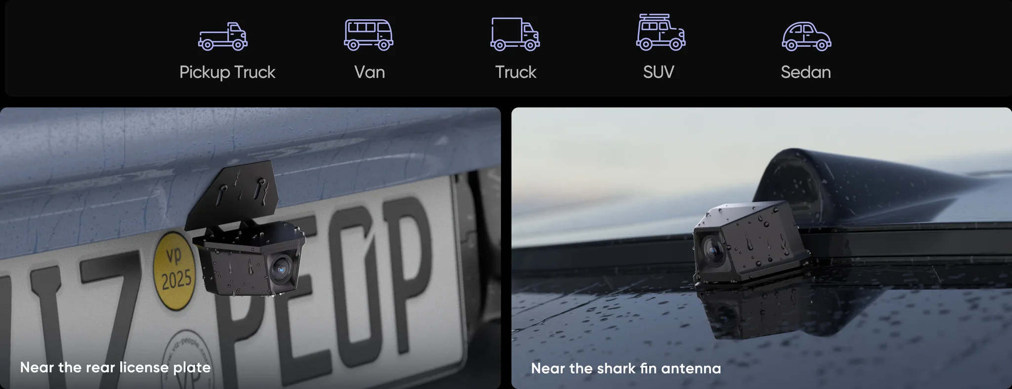 A329SW waterproof rear cable options