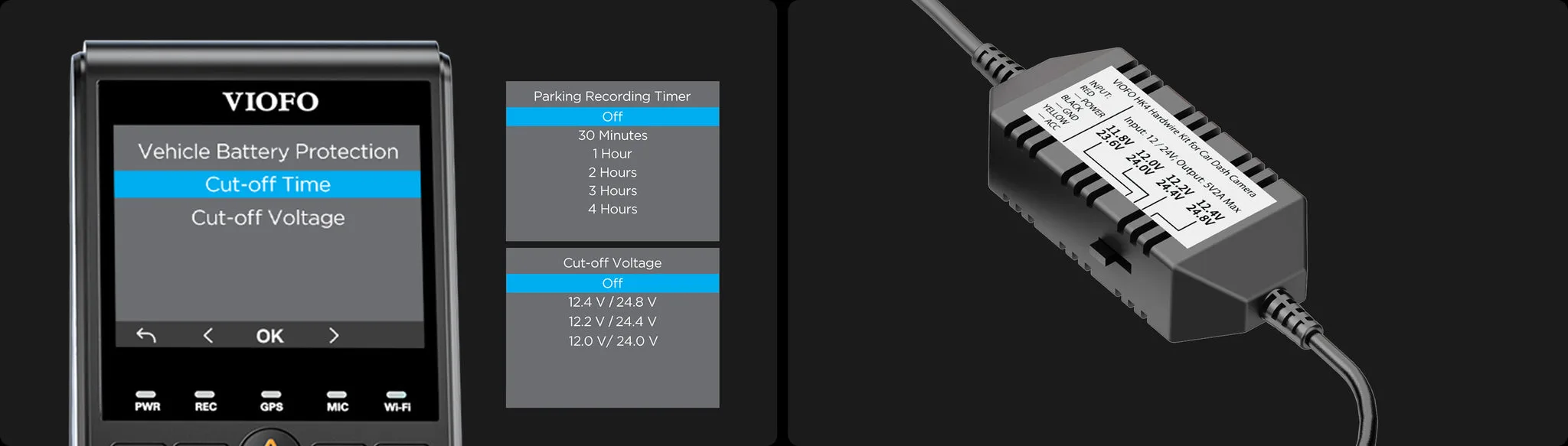 A329S Low Power Impact Detection parking mode