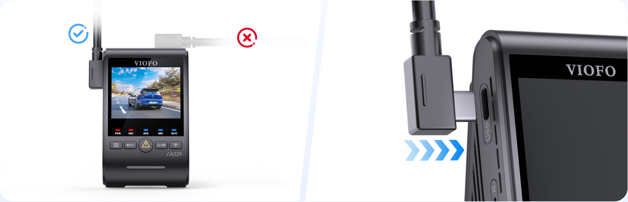 SSD Hard Drive Data Connection Cable for VIOFO A329 Series 2.5M | SSD 32