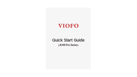 A149 Pro 2CH 4K front + 1080P rear, Sony STARVIS 2 sensor | A149 Pro 29