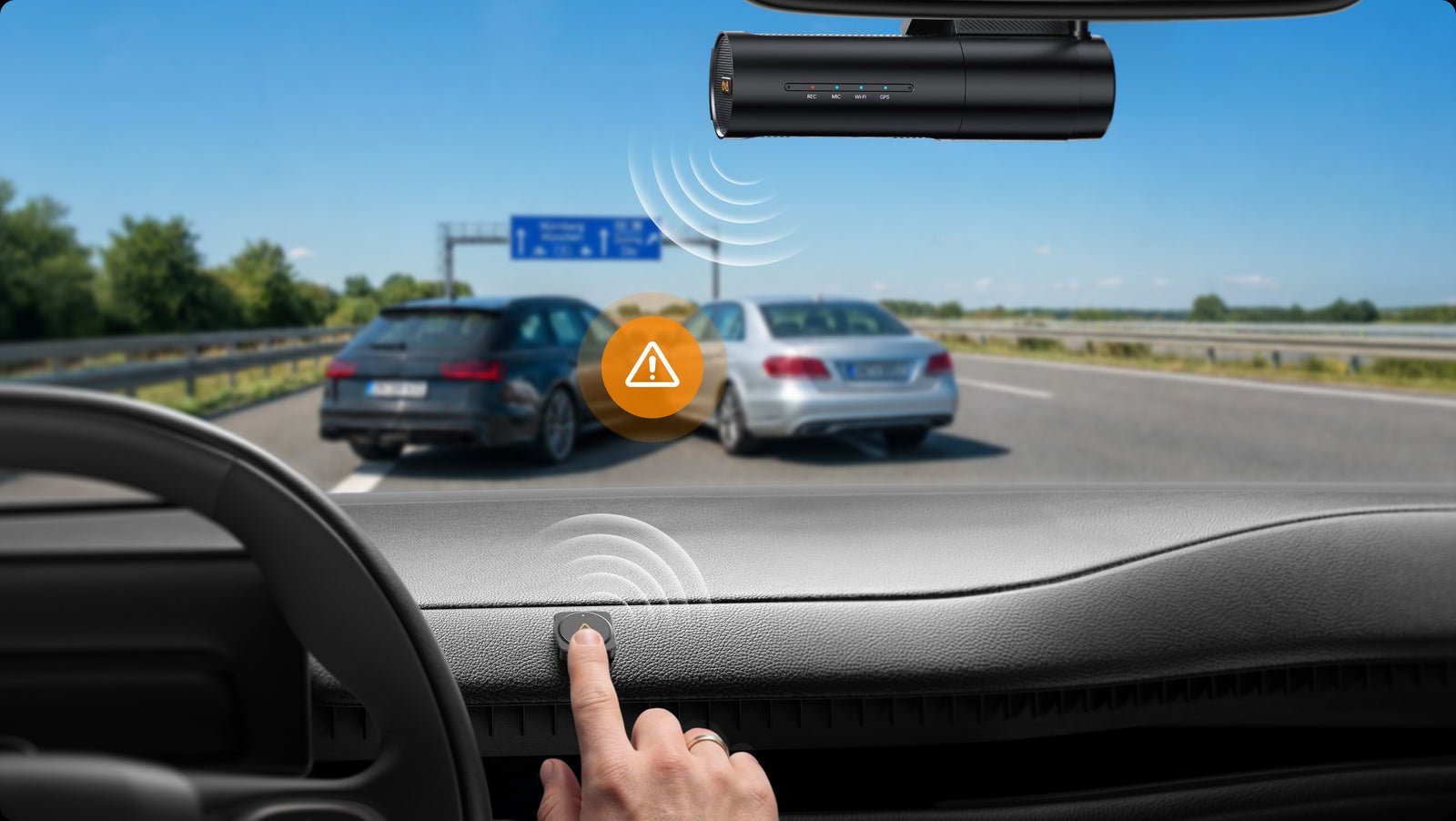 Optional VIOFO BTR200 Bluetooth remote