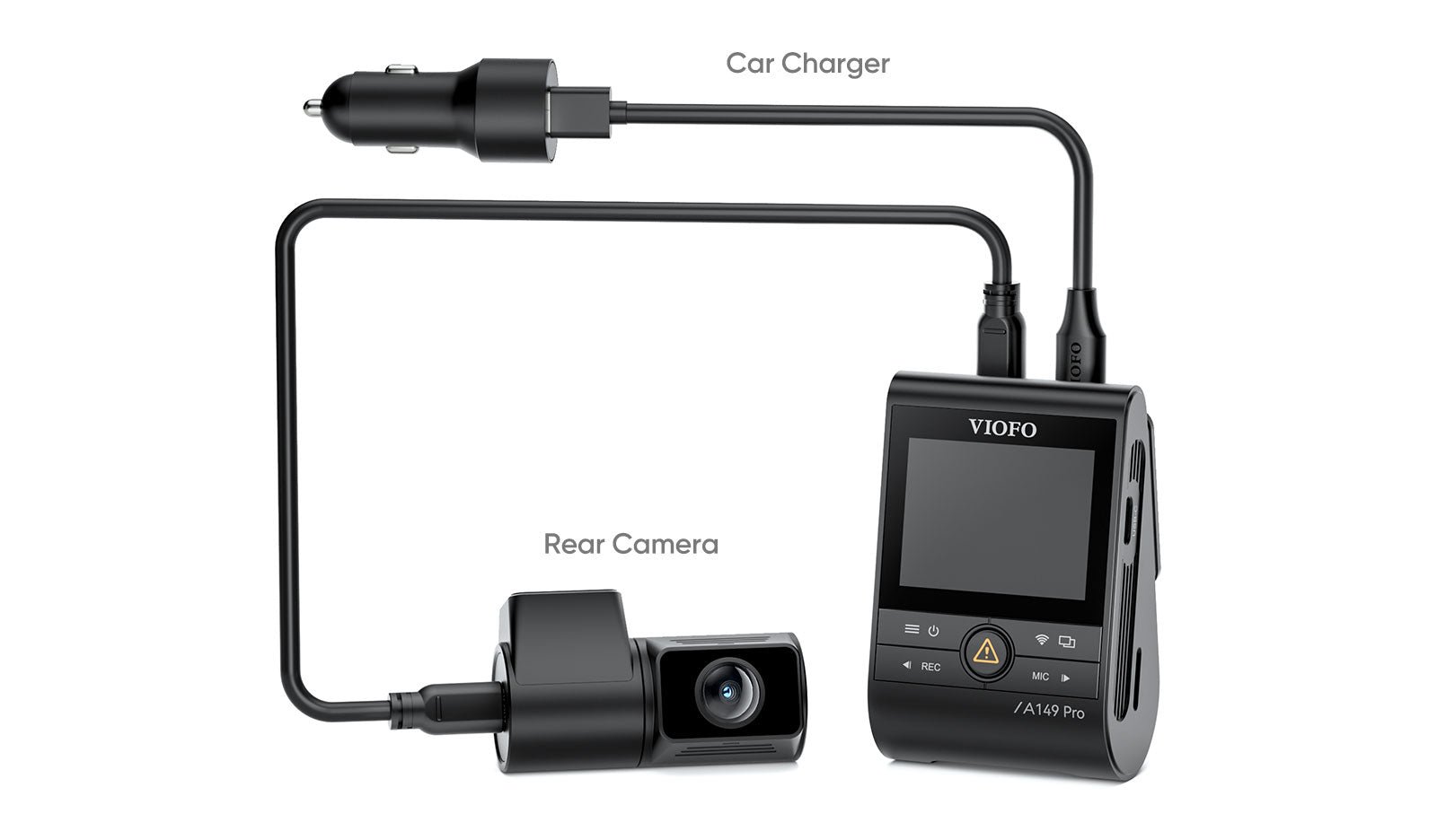 A149 Pro 2CH 4K front + 1080P rear, Sony STARVIS 2 sensor | a149 pro desktop 55 package contents 957bb5f5 bc8b 4998 9f16 f2634ad2188a