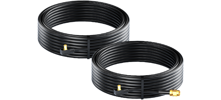 Rear Camera Cables ×2 (Length: 2.5 m / 7.5 m / 9.5 m / 14.5 m)