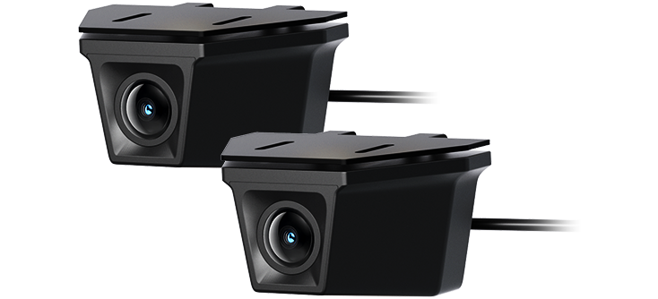 Waterproof Rear Cameras ×2